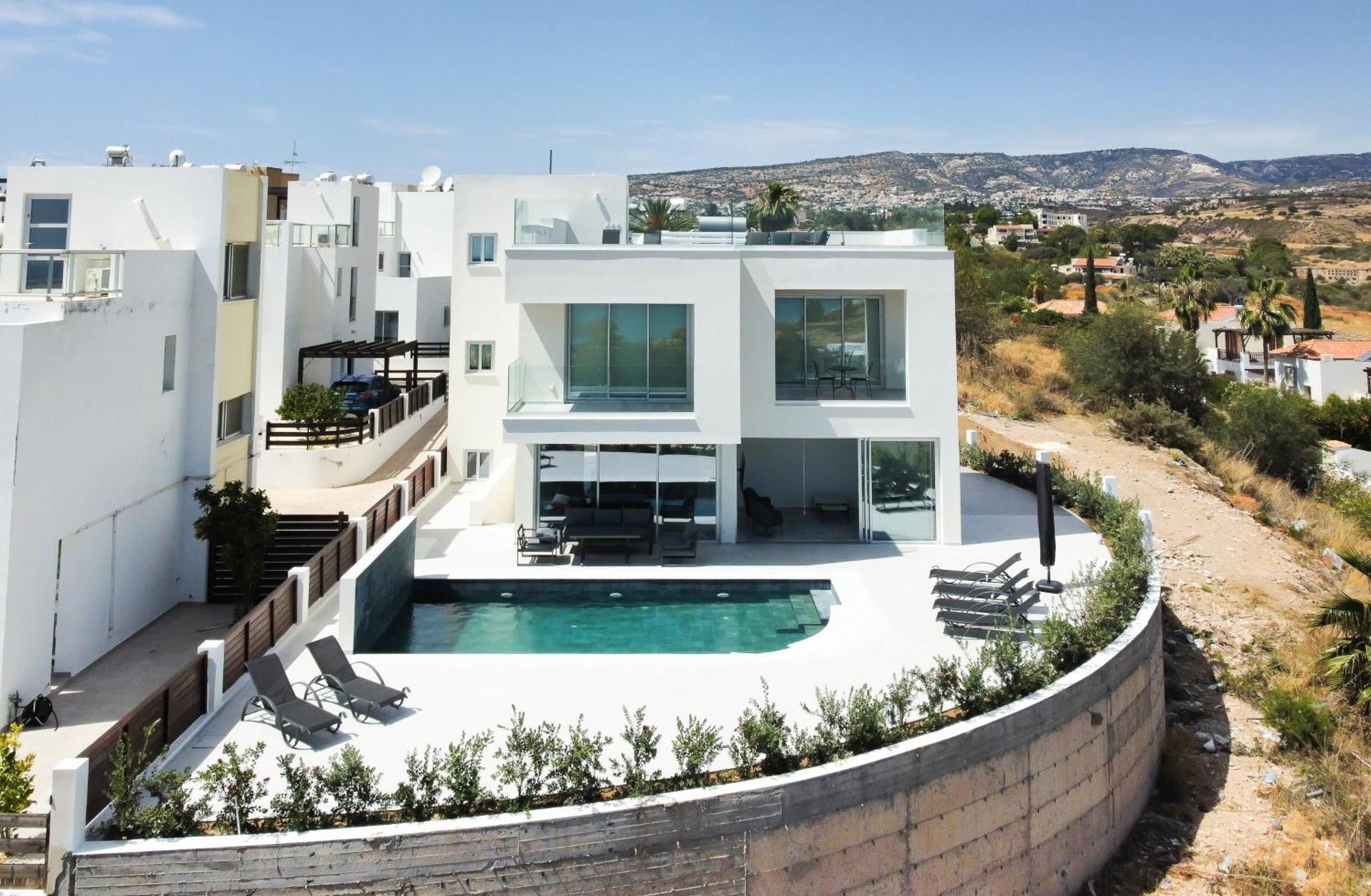 Phaedrus Living Luxury Seaview Coral Bay Villa Peyia Buitenkant foto