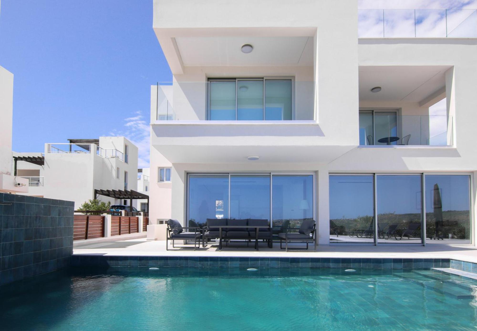 Phaedrus Living Luxury Seaview Coral Bay Villa Peyia Buitenkant foto
